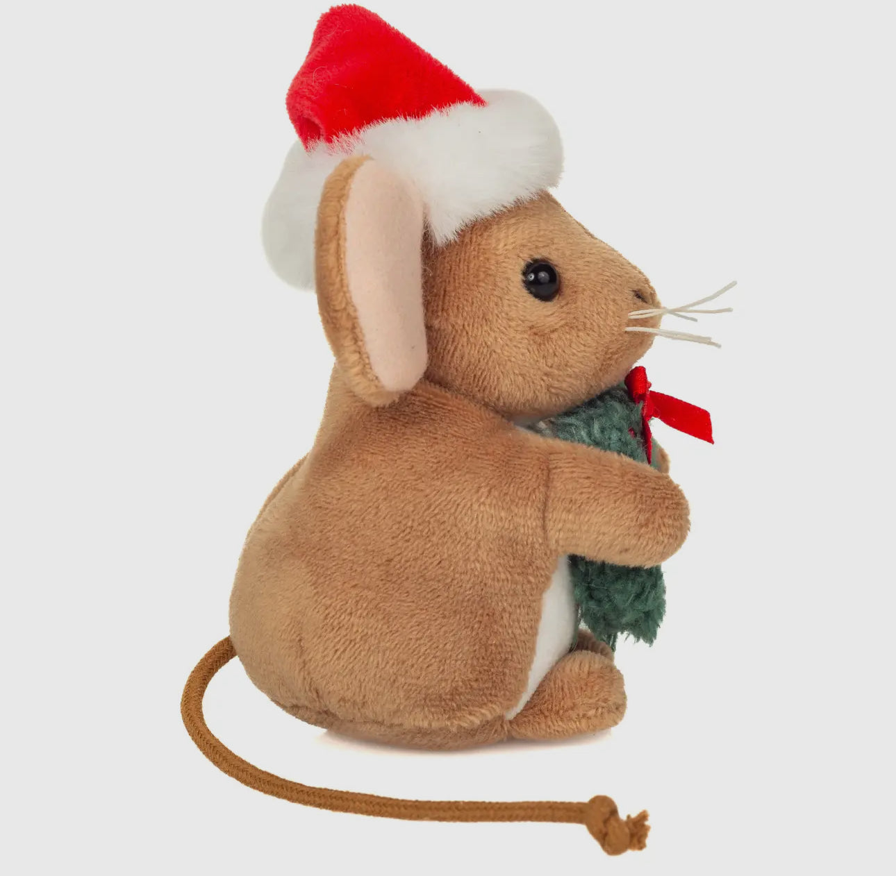 teddy-hermann-mouse-christmas-wreath-plush