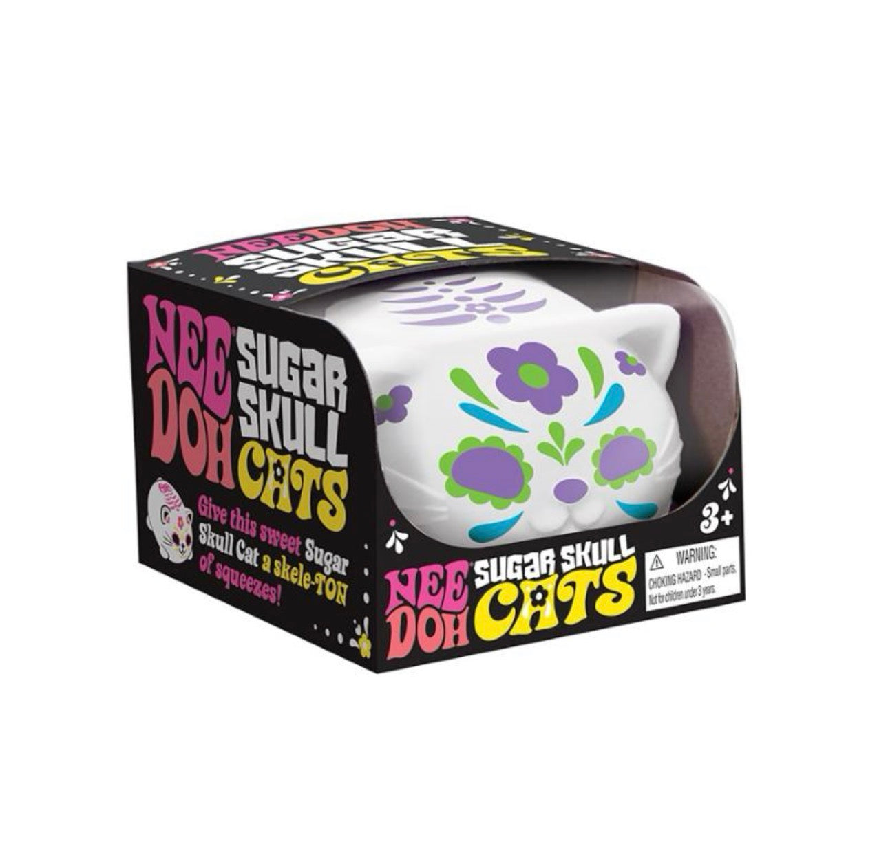 needoh-sugar-skull-cats-fidget-toy