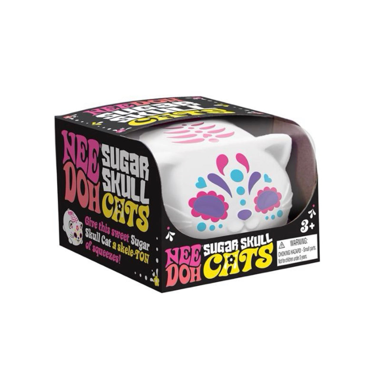 needoh-sugar-skull-cats-fidget-toy