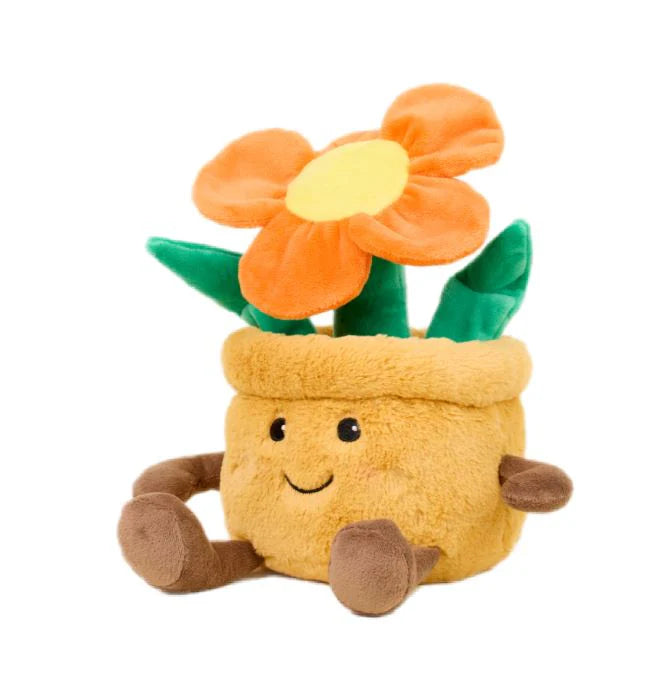 warmies-orange-flower-pot-cosy-plush