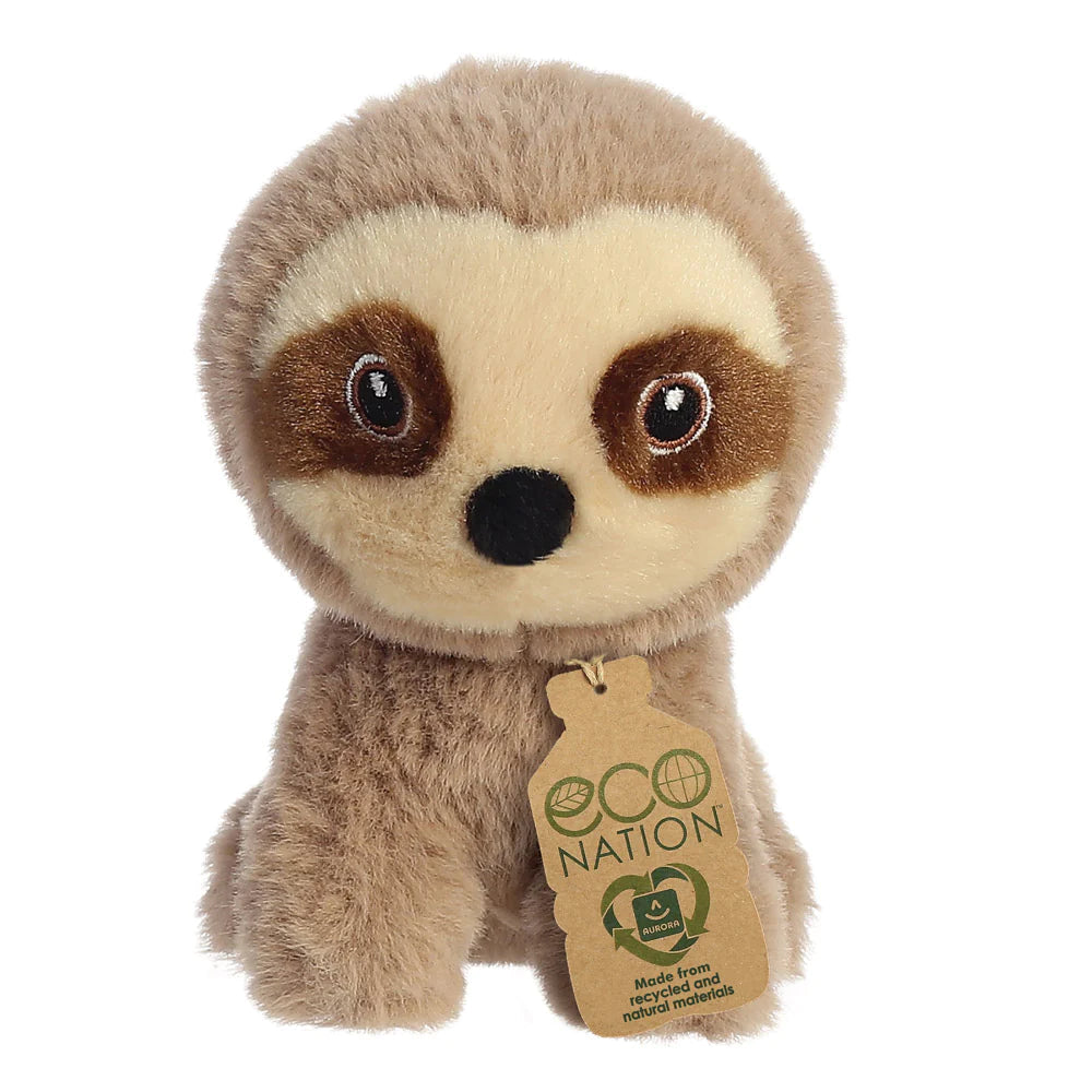 eco-nation-mini-sloth-soft-toy