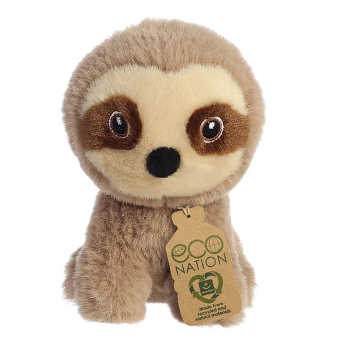 eco-nation-mini-sloth-soft-toy