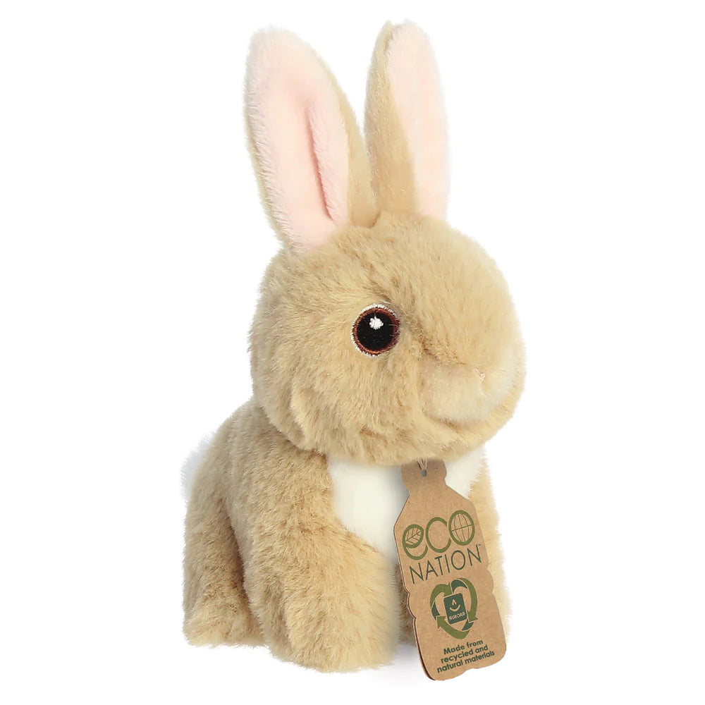eco-nation-mini-tan-bunny-toy